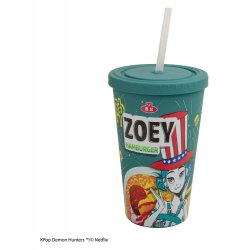 KPop Demon Hunters Tumbler Zoey Hamburger