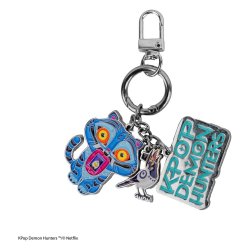 KPop Demon Hunters Charm Keyring Derpy & Sussie