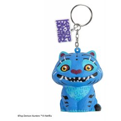 KPop Demon Hunters Squishy Keychain Derpy Tiger
