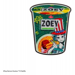 KPop Demon Hunters Pin Zoey Hamburger Noodles