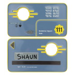 Fallout Replica Security Keycard Vault 111 Limited Edition 11 cm