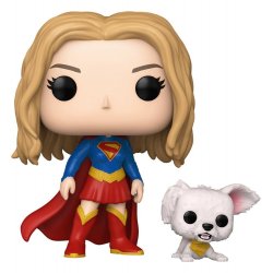 Supergirl (2026) POP! Heroes Vinyl Figure Supergirl with Puppy Krypto 9 cm
