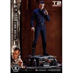 Terminator 2 Museum Masterline Series Statue 1/3 T-1000 Final Battle Deluxe Version 73 cm