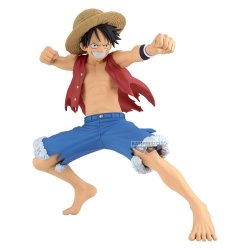 One Piece Cross Posing PVC Figure Monkey D. Luffy 16 cm