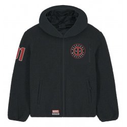 Marvel Sherpa Jacket Deadpool Logo Size XL