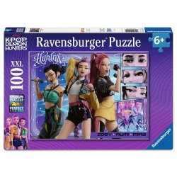 KPop Demon Hunters Children's Jigsaw Puzzle Happy fans, happy Honmoon! (100 Pieces XXL)