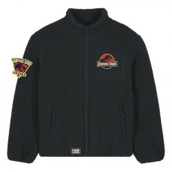 Jurassic Park Sherpa Jacket Logo Size XXL