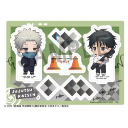 Jujutsu Kaisen Buddycolle Acrylic Stand 5th Anniversary B Toge Inumaki & Yuta Okkotsu (Jujutsu Kaisen 0) 10 cm