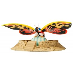 Rebirth of Mothra Toho Monster Series Art Vignette PVC Figure Mothra (1996) 5 cm