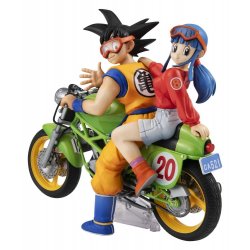Dragon Ball Z Desktop Real McCoy PVC Figure 05 Son Goku & Chichi Limited Repeat Ver. 15 cm