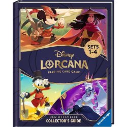Disney Lorcana TCG Book The Official Collector's Guide: Sets 1-4 *German Version*