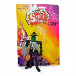 Skull Force - Black Skeleton (with Hat)