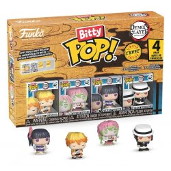 Demon Slayer: Kimetsu no Yaiba Bitty POP! Vinyl Figure 4-Pack Zenitsu 2,5 cm