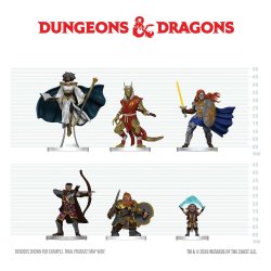 D&D Icons of the Realms Mini Figures Player's Handbook - Swords & Staves Starter Set 20 cm