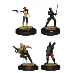 G.I. Joe Hasbro HeroClix Iconix Mini Figures Elite Special Forces 15 cm