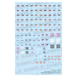 Megami Device Plastic Model Kit 1/1 M.S.G Puni Mofu Long Eye Decal Set
