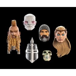 Mythic Legions Action Figure Accessory 5-Pack Heads