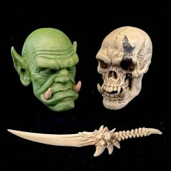 Mythic Legions Action Figure Accessory Enemy Head Pack