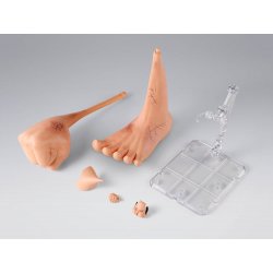 One Piece S.H. Figuarts Accessory Set Monkey D. Luffy -Marineford- "Gear Three" 17 cm