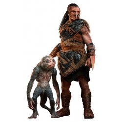 Predator: Badlands Movie Masterpiece Action Figures 2-Pack 1/6 Dek (Bone Bison Armor) and Bud 31 cm