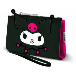 Sanrio Slim wallet Kuromi Face