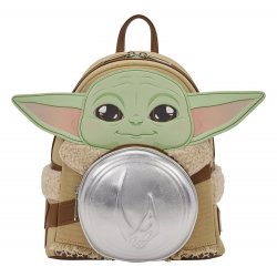 Star Wars: The Mandalorian by Loungefly Mini Backpack Grogu & Anzellan