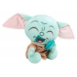 Star Wars Mandalorian Plush Figure Grogu with Macaroon 25 cm
