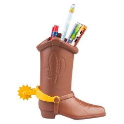 Disney Pixar Toy Story Pen Holder with Stationery Set Woody's Boot 16 cm
