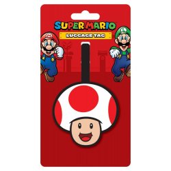 Super Mario Luggage Tag (Toad)