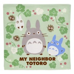 My Neighbor Totoro Natsu Cushion Cover Totoro Green Leaf
