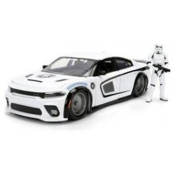 Star Wars Diecast Model 1:24 Stormtrooper Dodge Charger SRT Hellcat