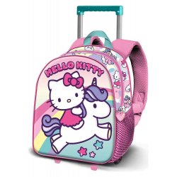Sanrio 3D Backpack with Wheels Hello Kitty Unicorn
