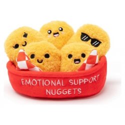 Relatable Emotional Support Plush Figure Nuggets