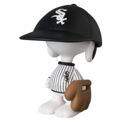 MLB × Peanuts UDF PVC Figure Chicago White Sox Snoopy 7 cm