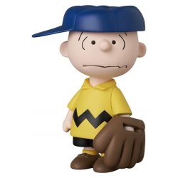 MLB × Peanuts UDF PVC Figure Los Angeles Dodgers Charlie Brown 9 cm