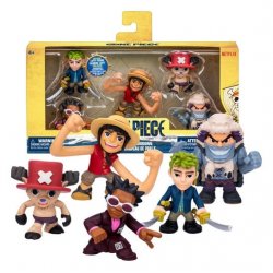 One Piece Mini Figure 5-Pack