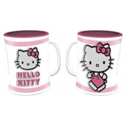 Hello Kitty Mug Pink Emboss