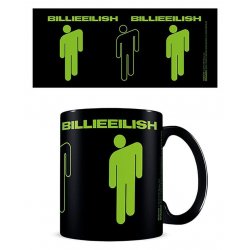 Billie Eilish Mug Stickman Black