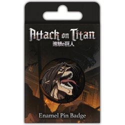 Attack on Titan Enamel Pin Badge S3 (Eren Titan Rage)