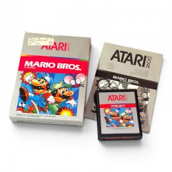 Atari 2600 - Mario Bros. Silver Label