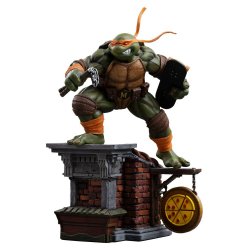 Teenage Mutant Ninja Turtles Art Scale Statue 1/10 Michelangelo Unleashed 24 cm