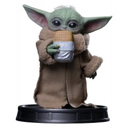 The Mandalorian & Grogu Grogu Collection Statue Grogu Food Cart Snack