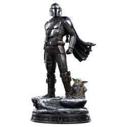 The Mandalorian & Grogu Legacy Replica Statue 1/4 The Mandalorian and Grogu 57 cm