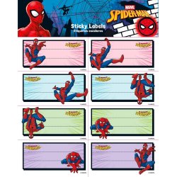 Spider-Man Self-Adhesive Labels
