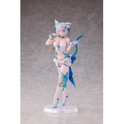 Original Character PVC Figure 1/7 Shibarare Neko Putika-chan Deluxe Edition 26 cm