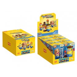 Minions Blokees PreCool Jelly Factory Series 1 Plastic Model Kits Assortment (8)