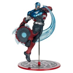 Marvel Rivals Collection 1/10 Action Figure Captain America 20 cm
