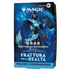 Magic the Gathering Frattura della Realtà Commander Deck Multiverse Reforged Assortment (4) italian