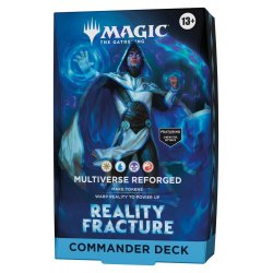 Magic the Gathering Reality Fracture Commander Deck Multiverse Reforged Assortment (4) english