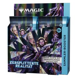 Magic the Gathering Zersplitterte Realität Collector Booster Display (12) german